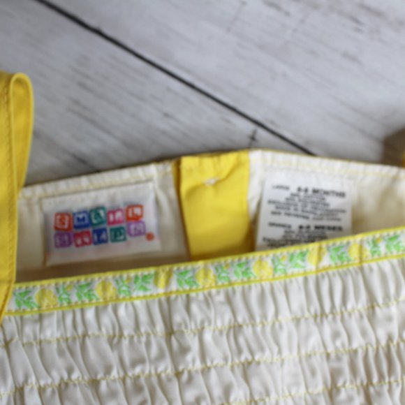 Vintage Baby Girl's Bubble Romper Shorts Bonnet Hat Set Size 6-9 Mo - Picture 7 of 7